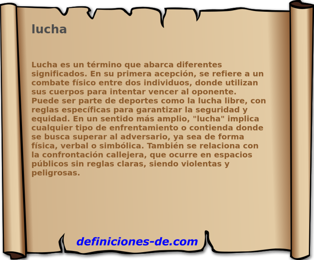 lucha 