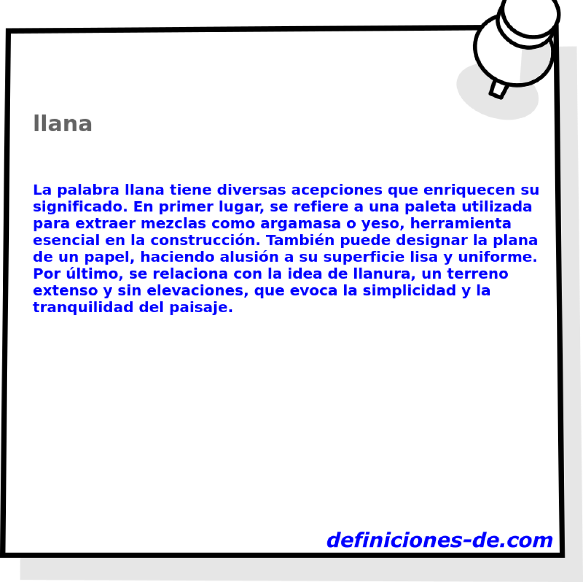 llana 