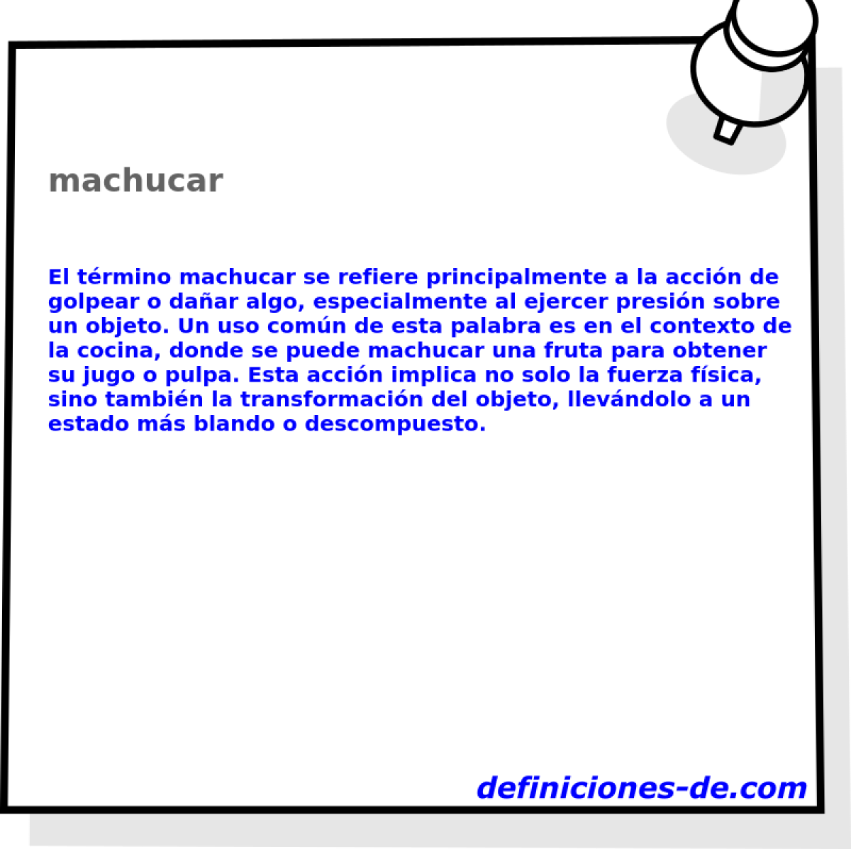 machucar 