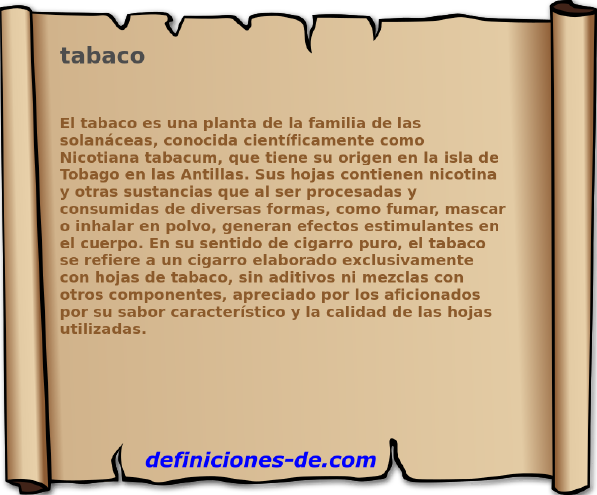 tabaco 