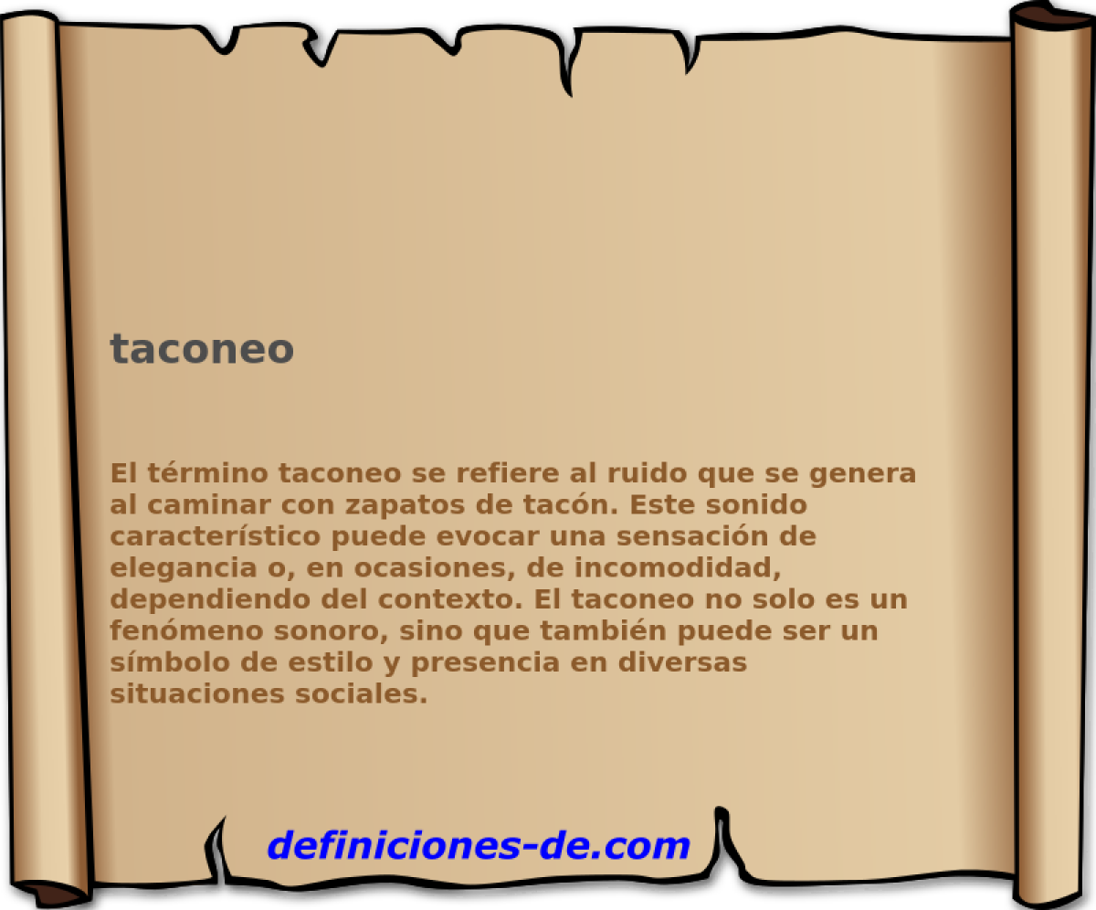 taconeo 