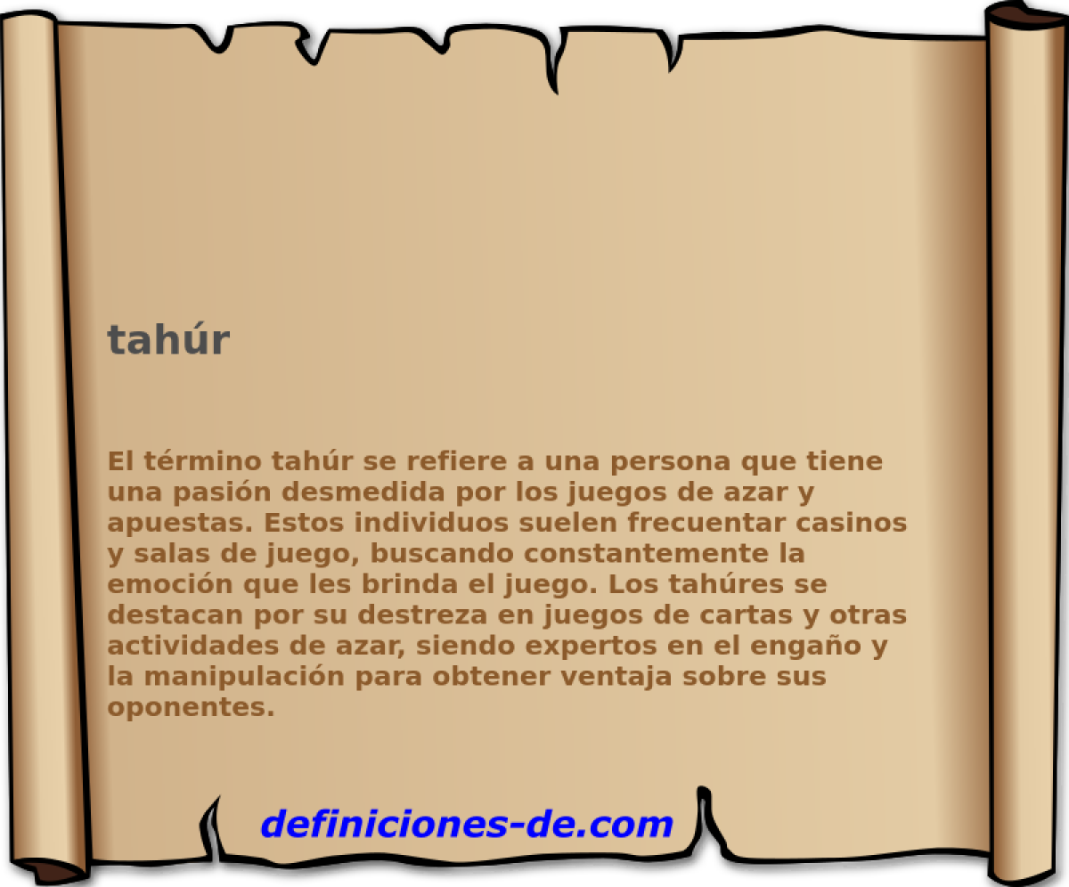 tahr 