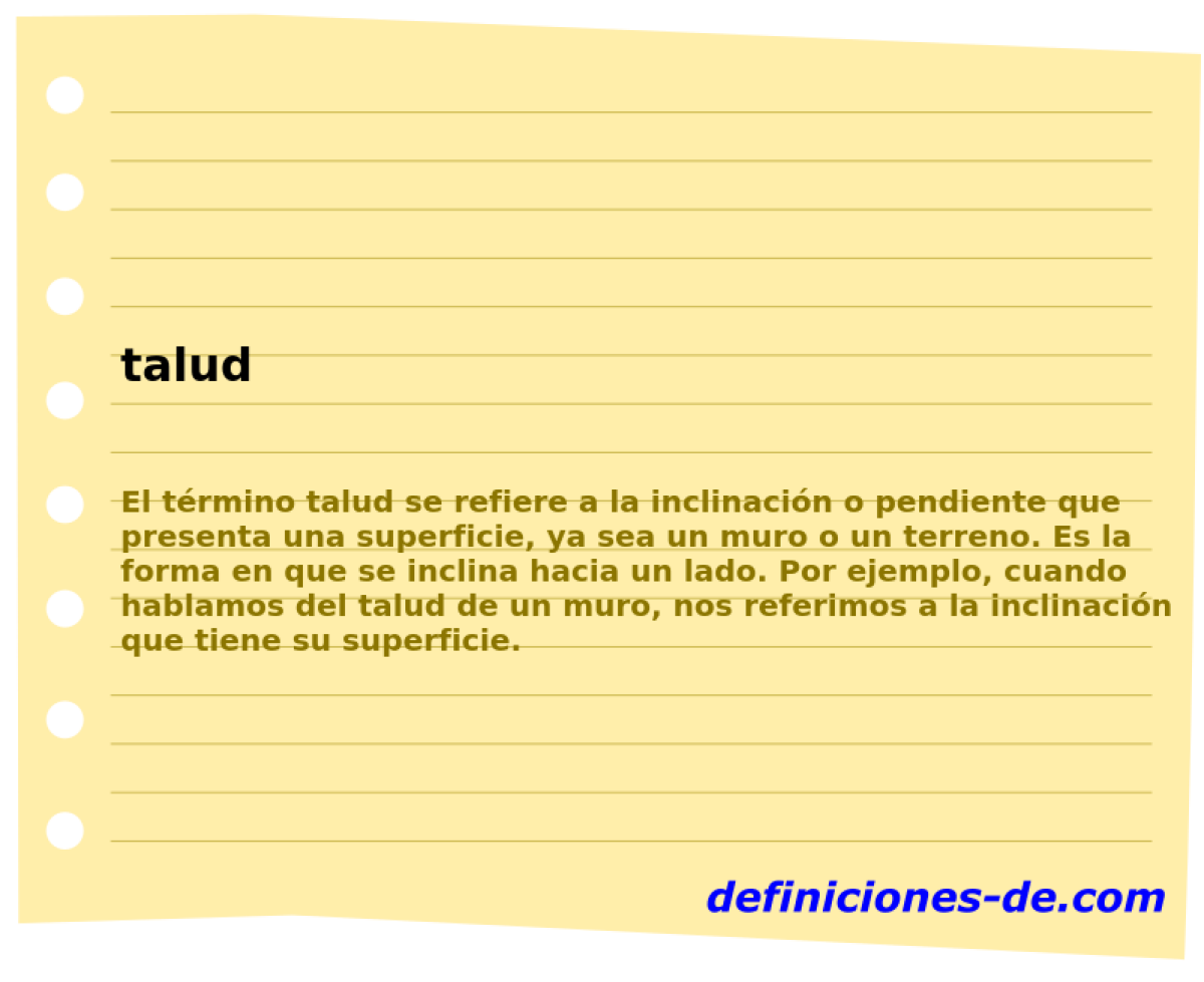 talud 