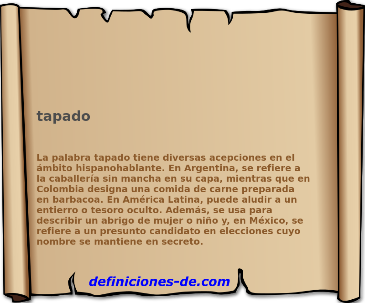 tapado 