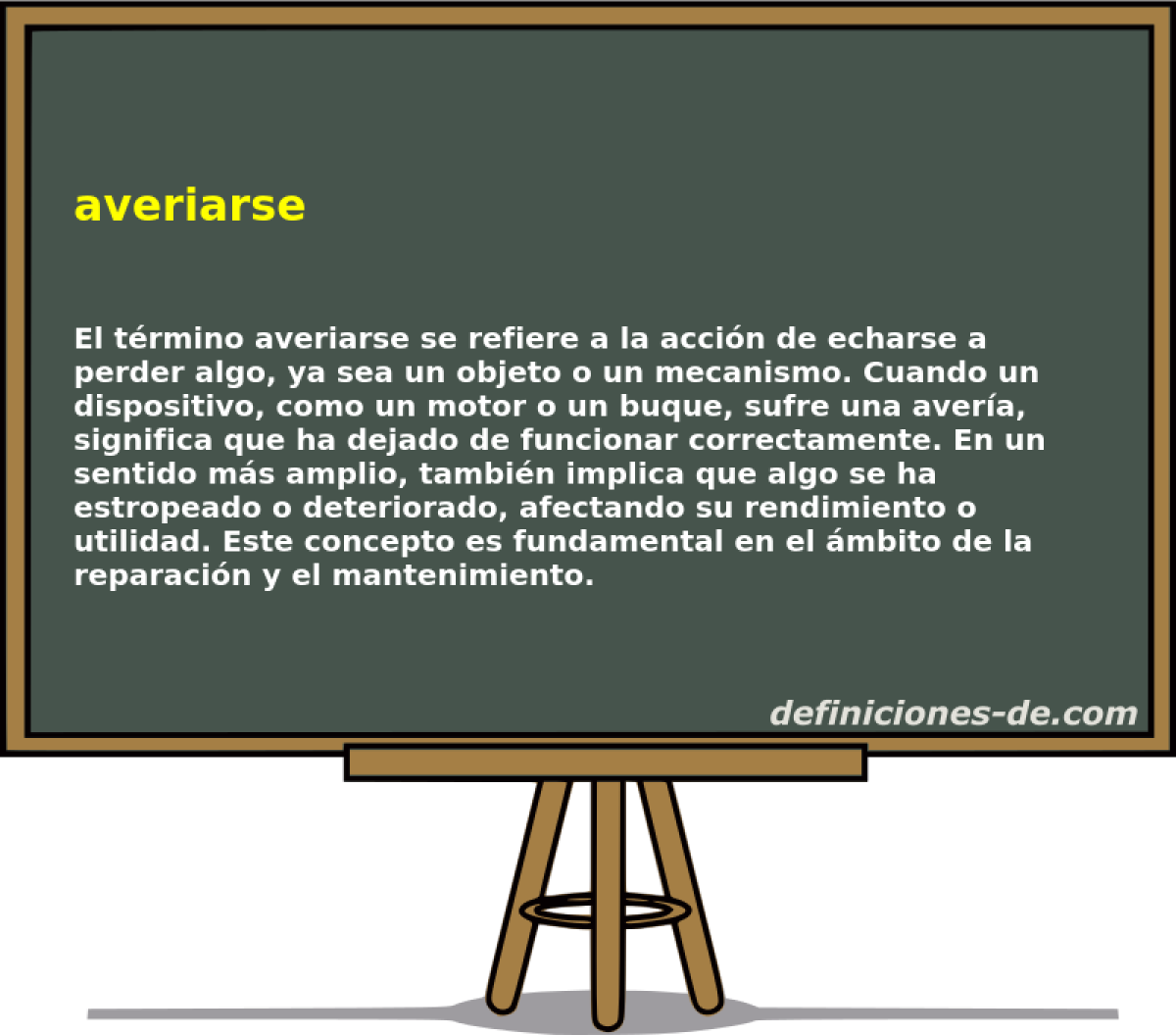 averiarse 