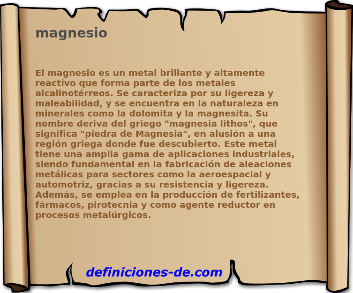 magnesio 