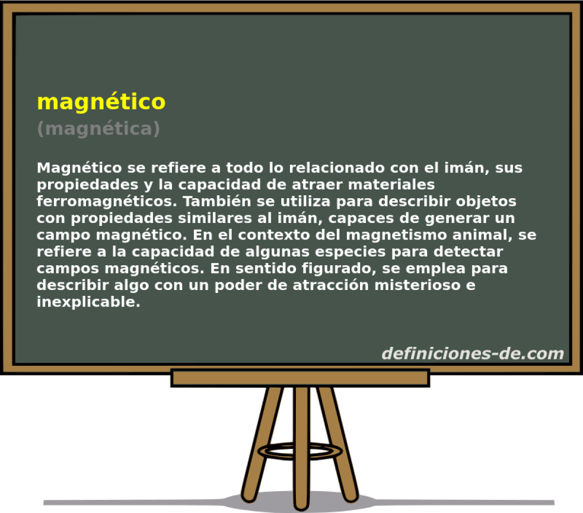 magntico (magntica)