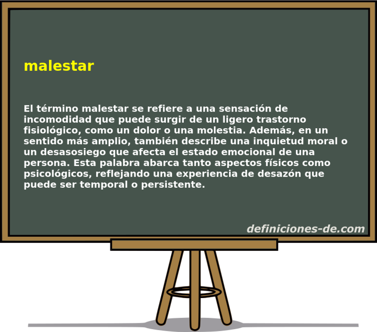 malestar 