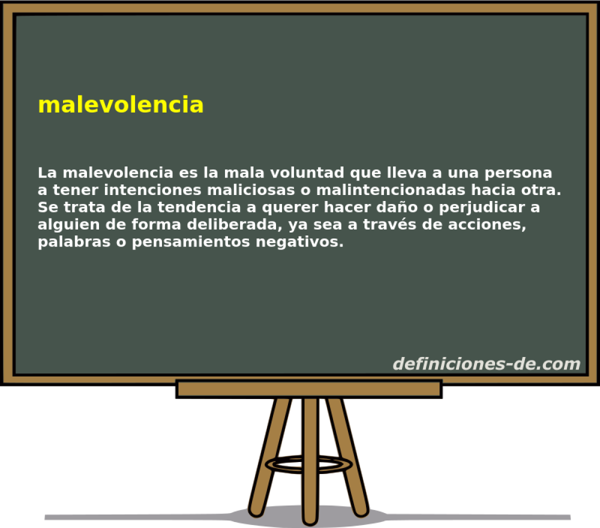 malevolencia 