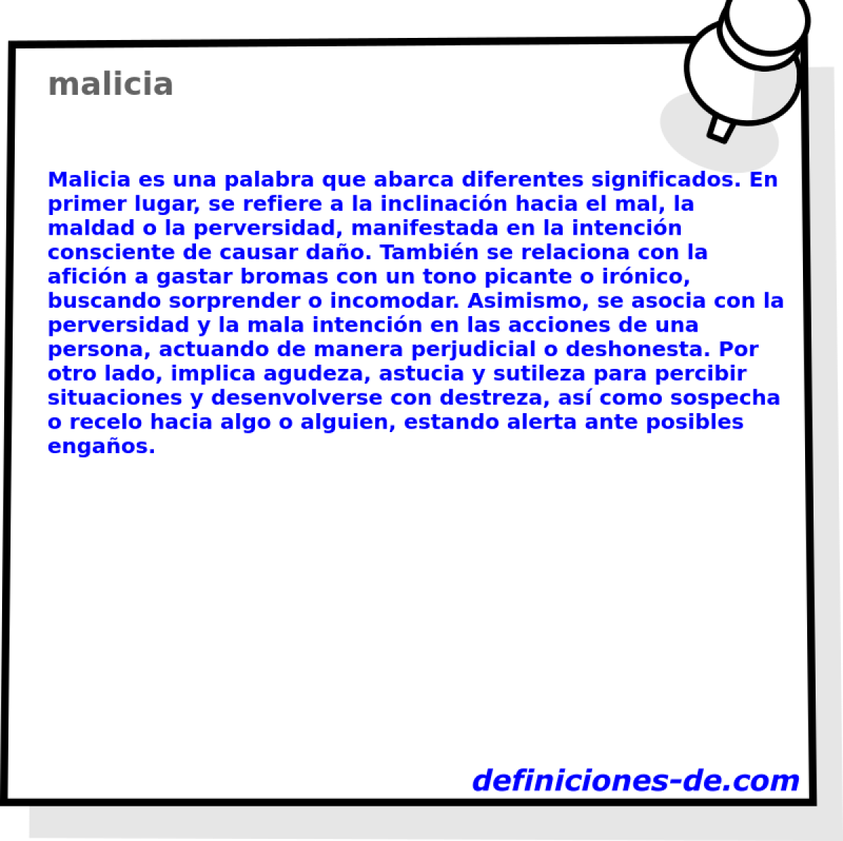 malicia 