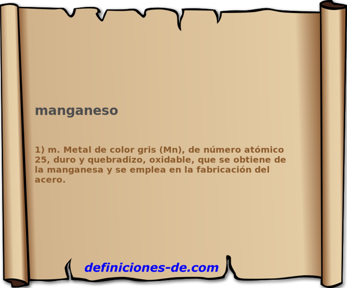 manganeso 