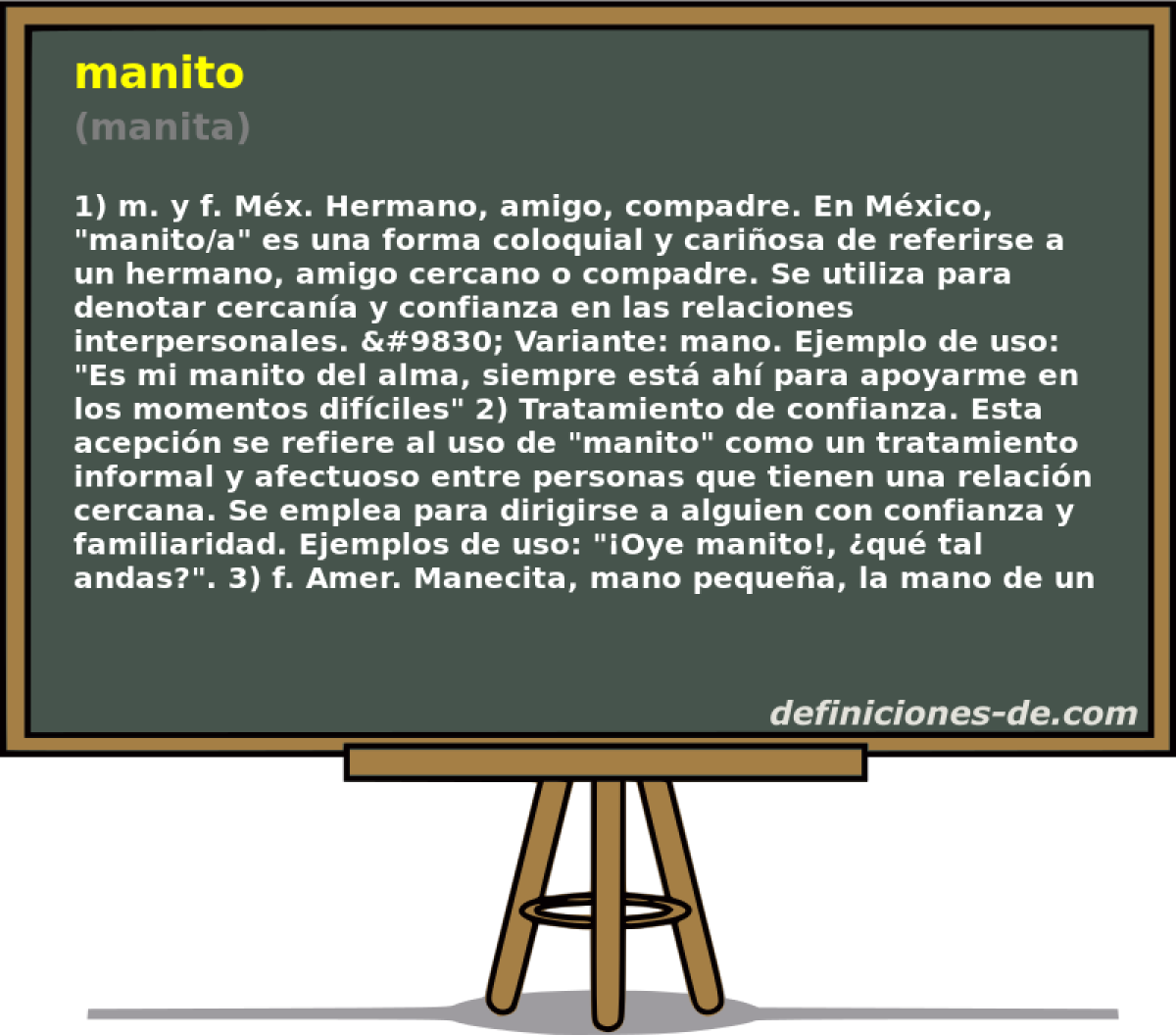 manito (manita)