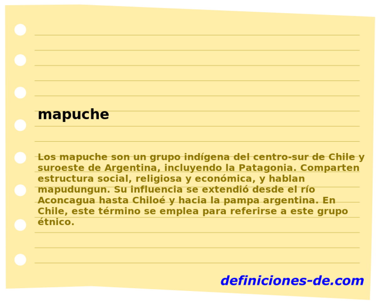 mapuche 