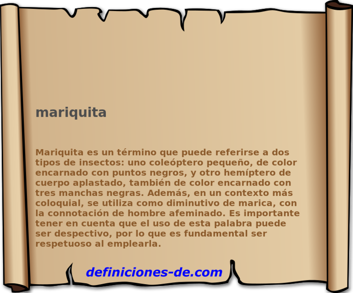 mariquita 