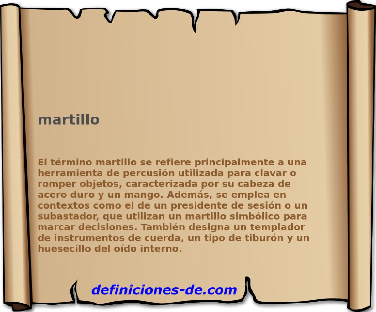 martillo 