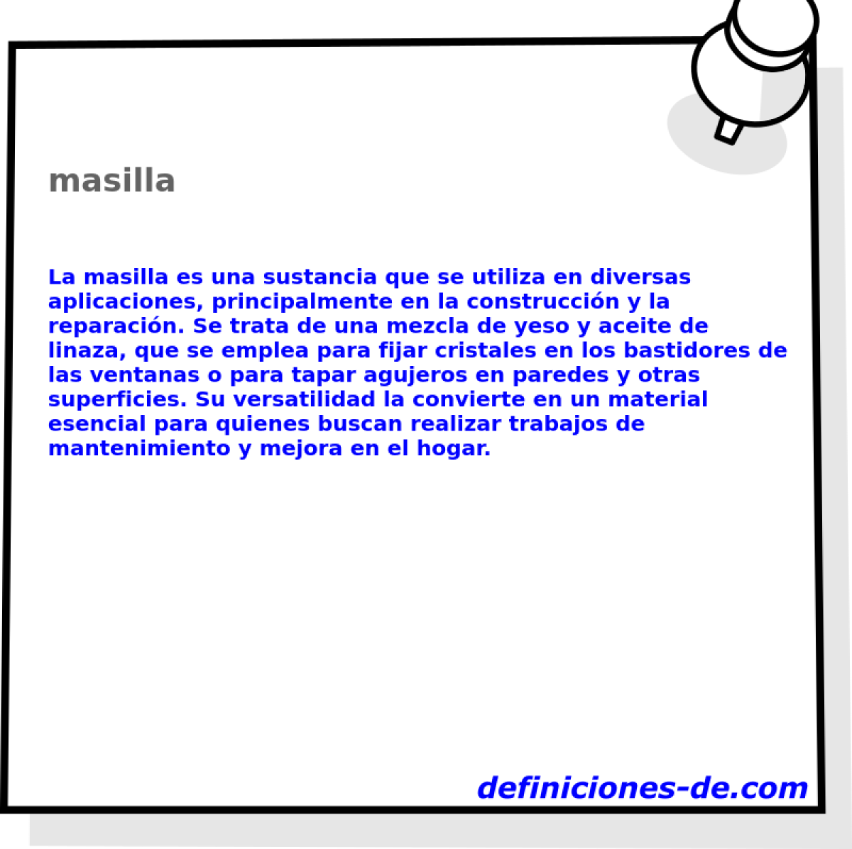 masilla 