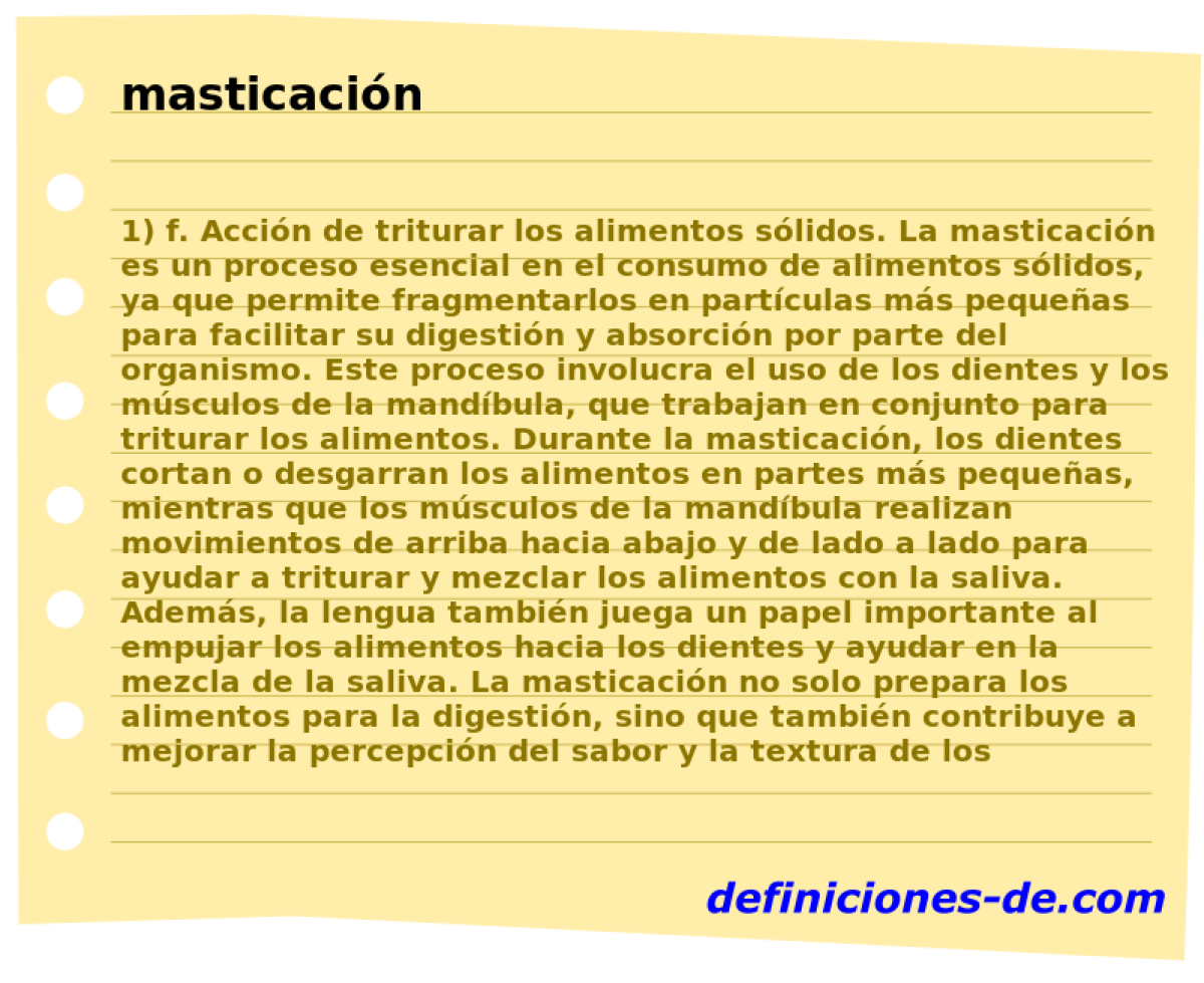 masticacin 