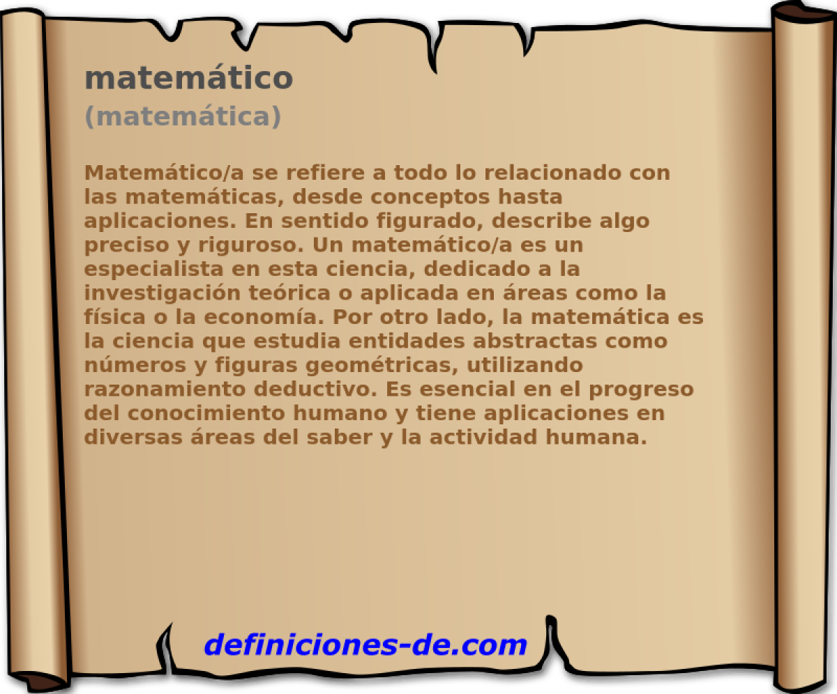 matemtico (matemtica)