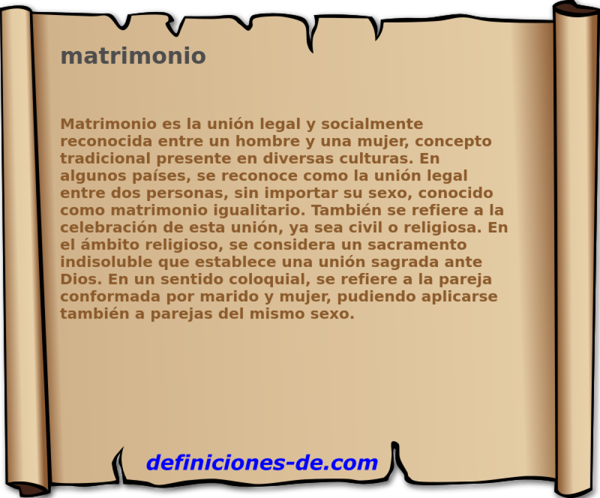 matrimonio 