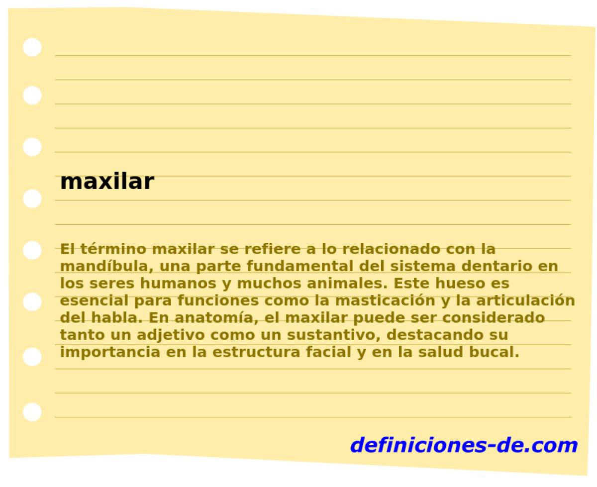 maxilar 