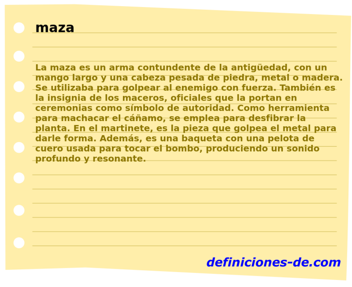 maza 