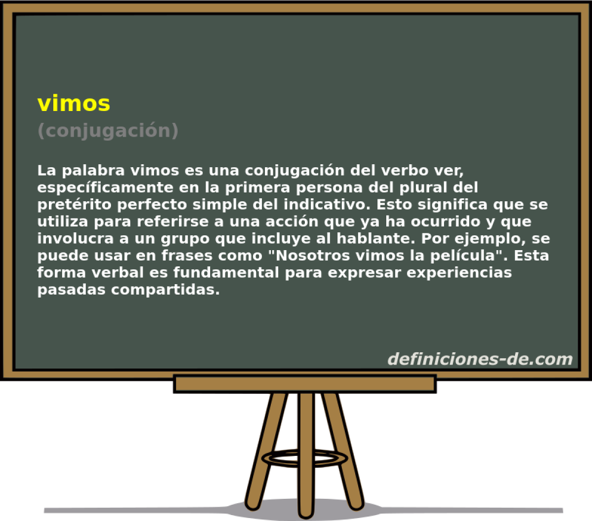 vimos (conjugación)