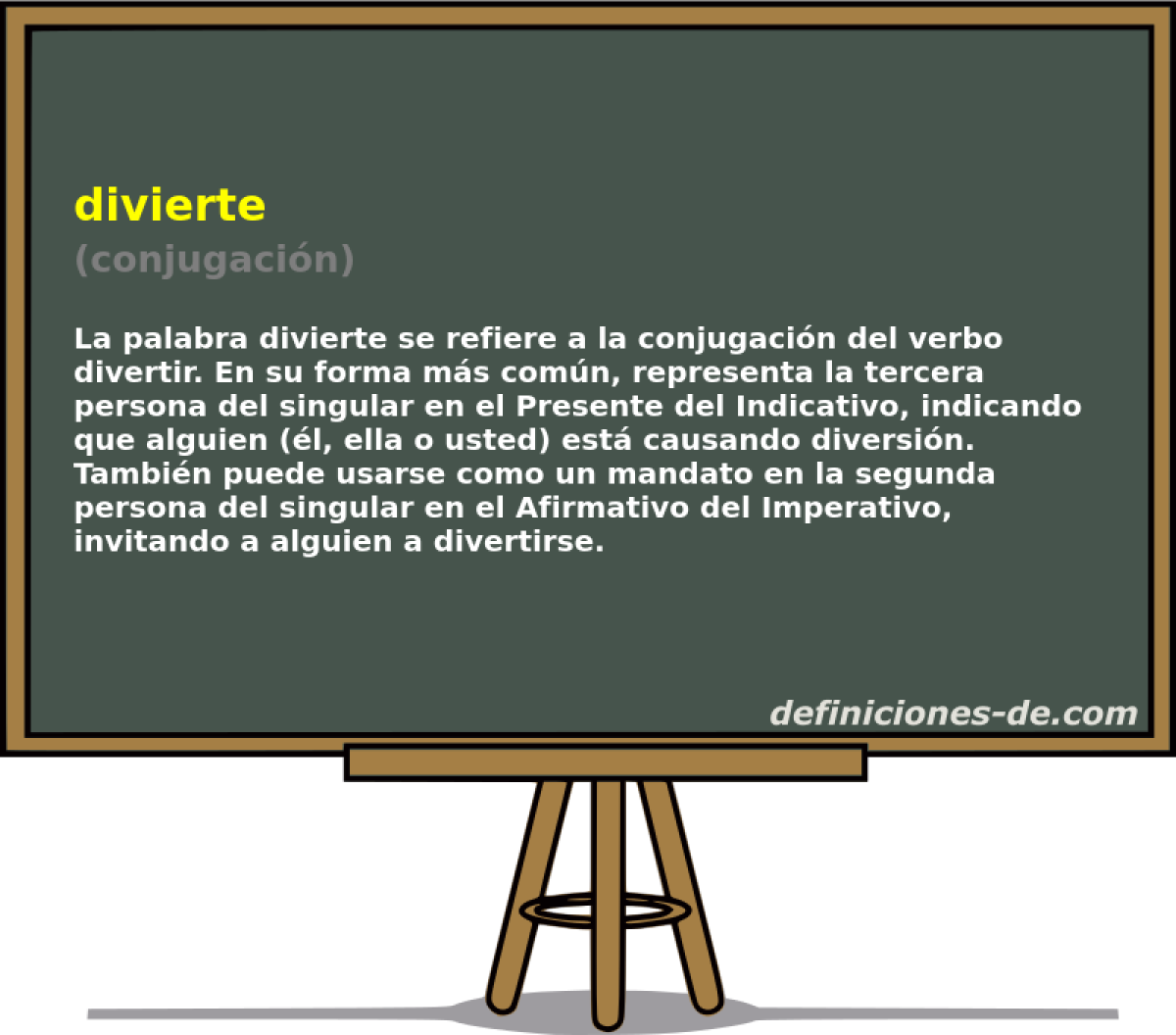 divierte (conjugación)
