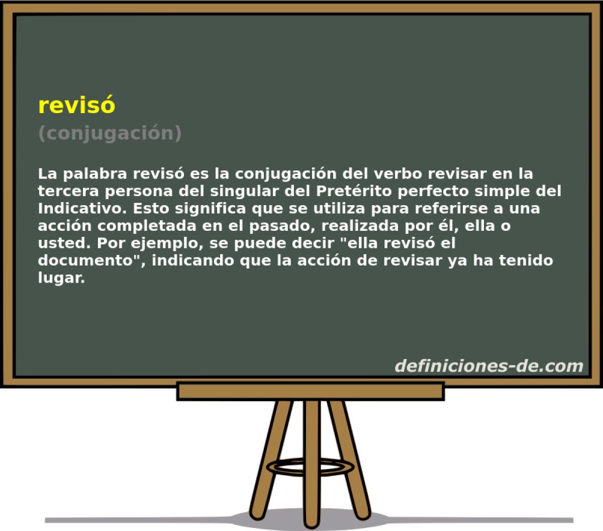 revis� (conjugaci�n)