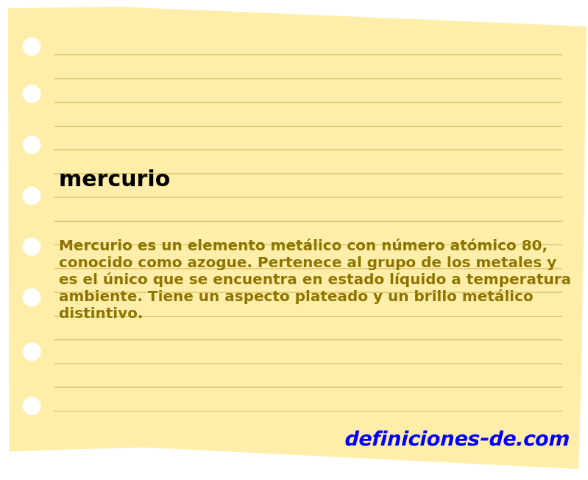 mercurio 