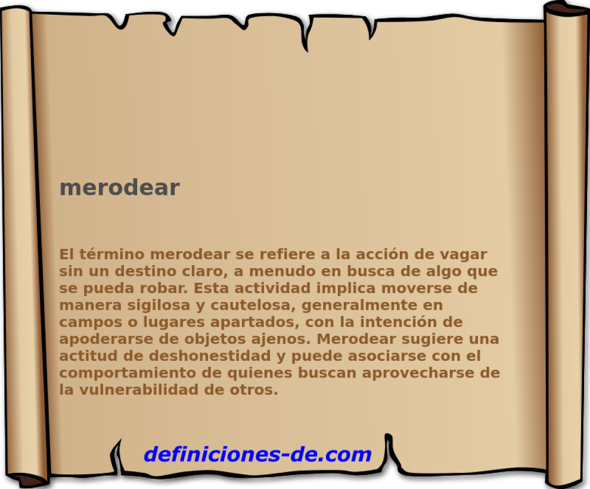 merodear 