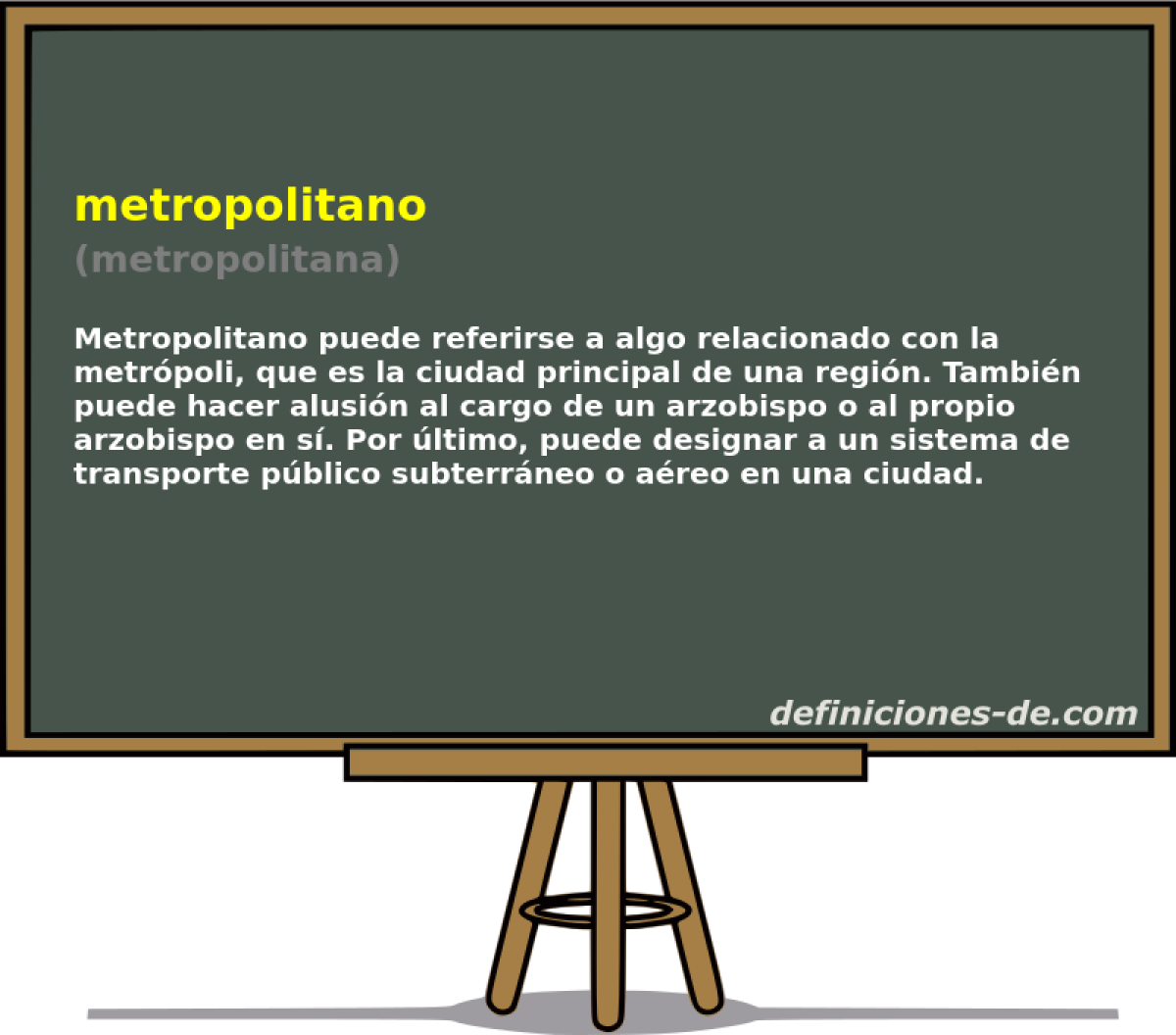 metropolitano (metropolitana)