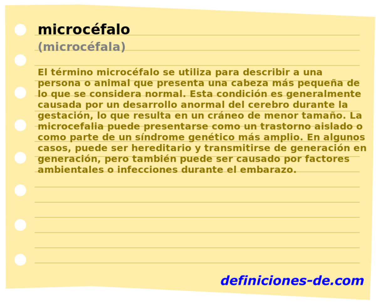 microcfalo (microcfala)