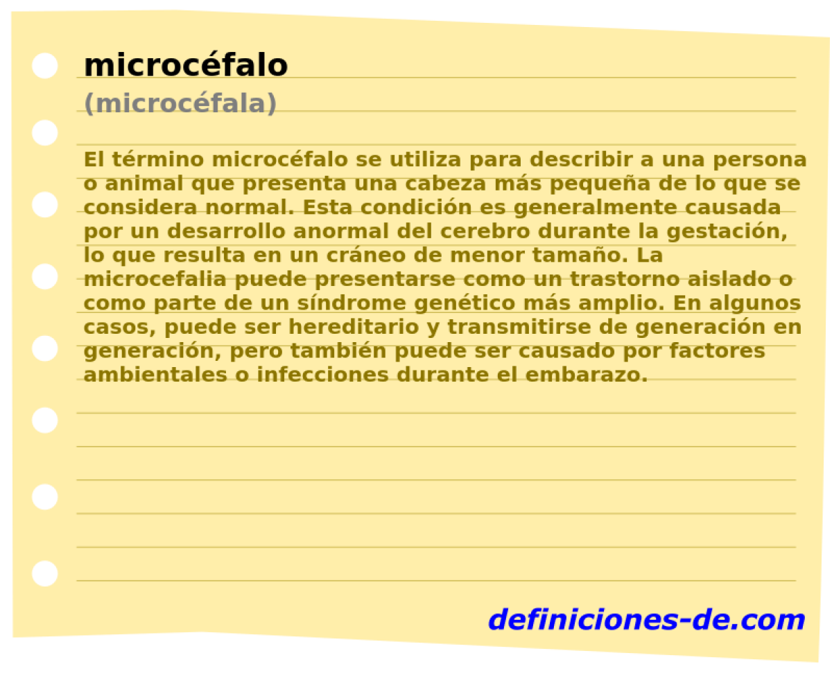 microcfalo (microcfala)