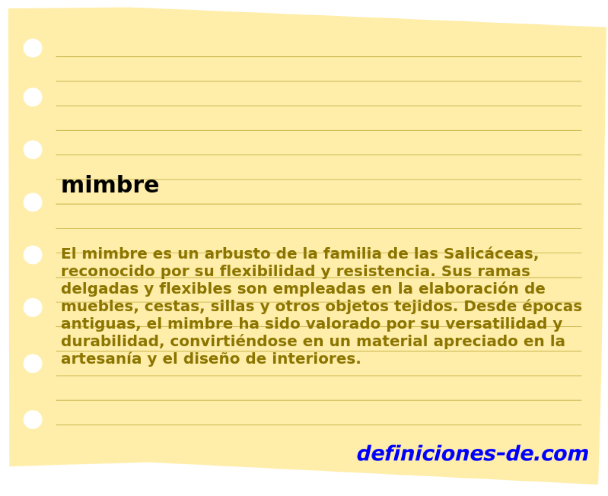 mimbre 