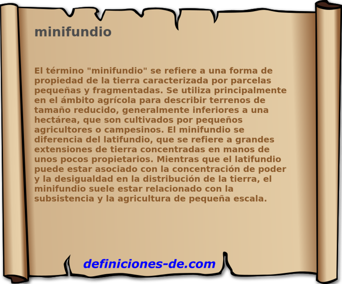 minifundio 