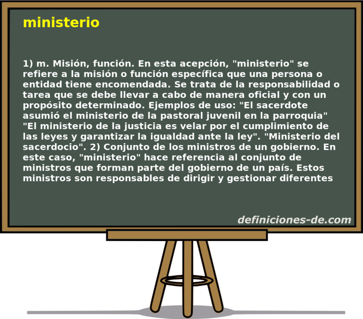 ministerio 