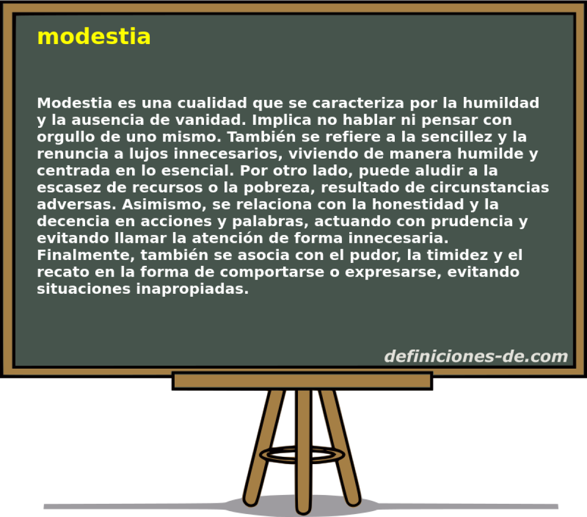 modestia 