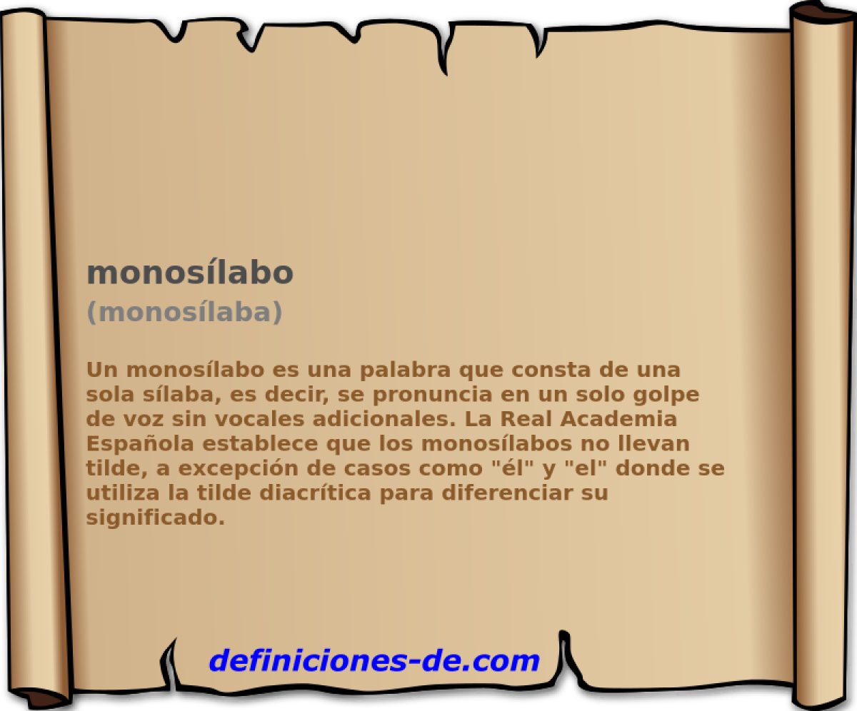 monoslabo (monoslaba)