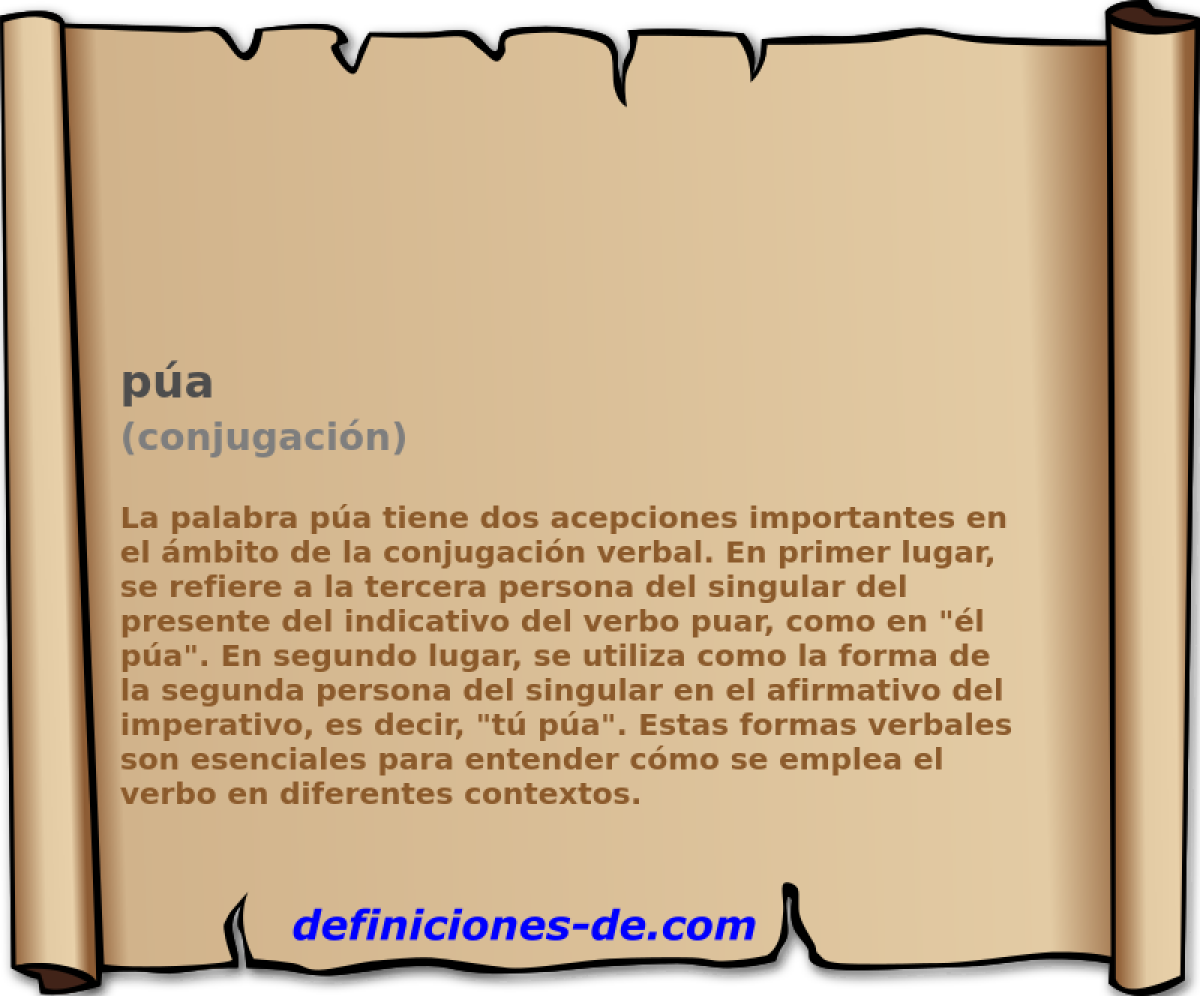 p�a (conjugaci�n)