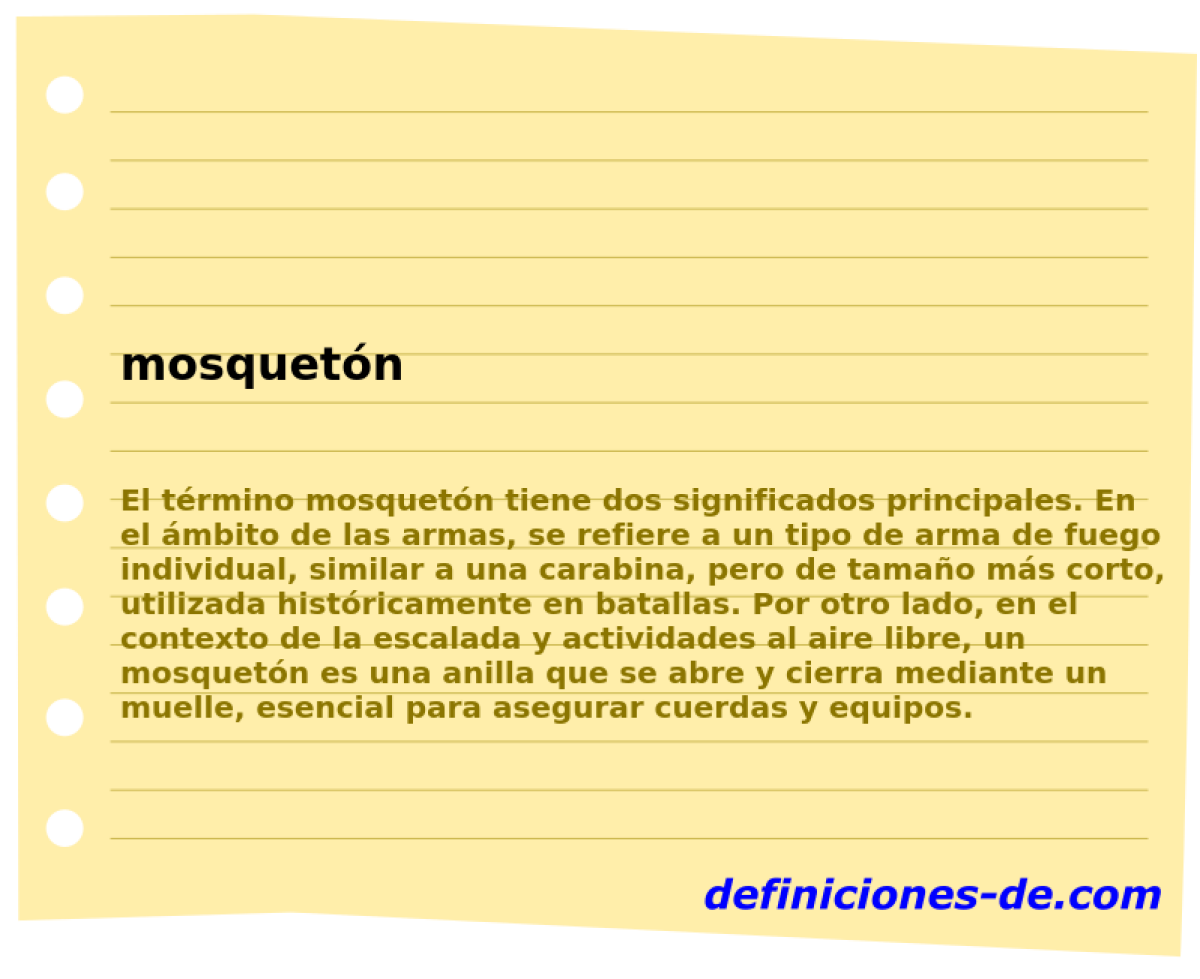 mosquetn 