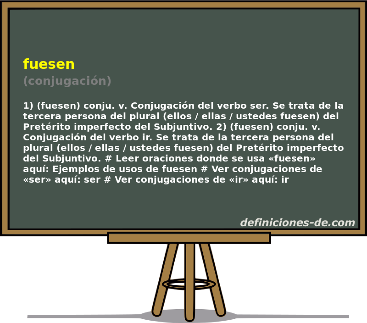 fuesen (conjugacin)