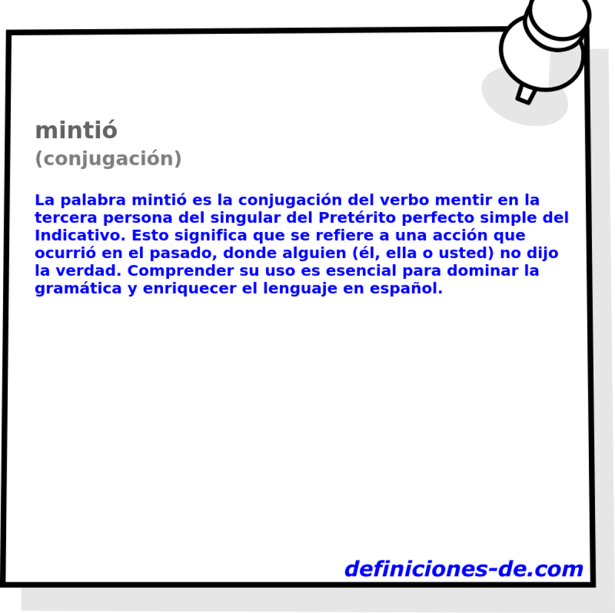 minti� (conjugaci�n)