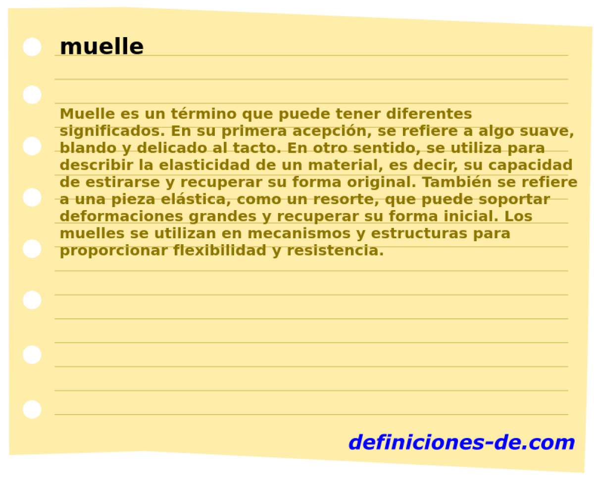 muelle 