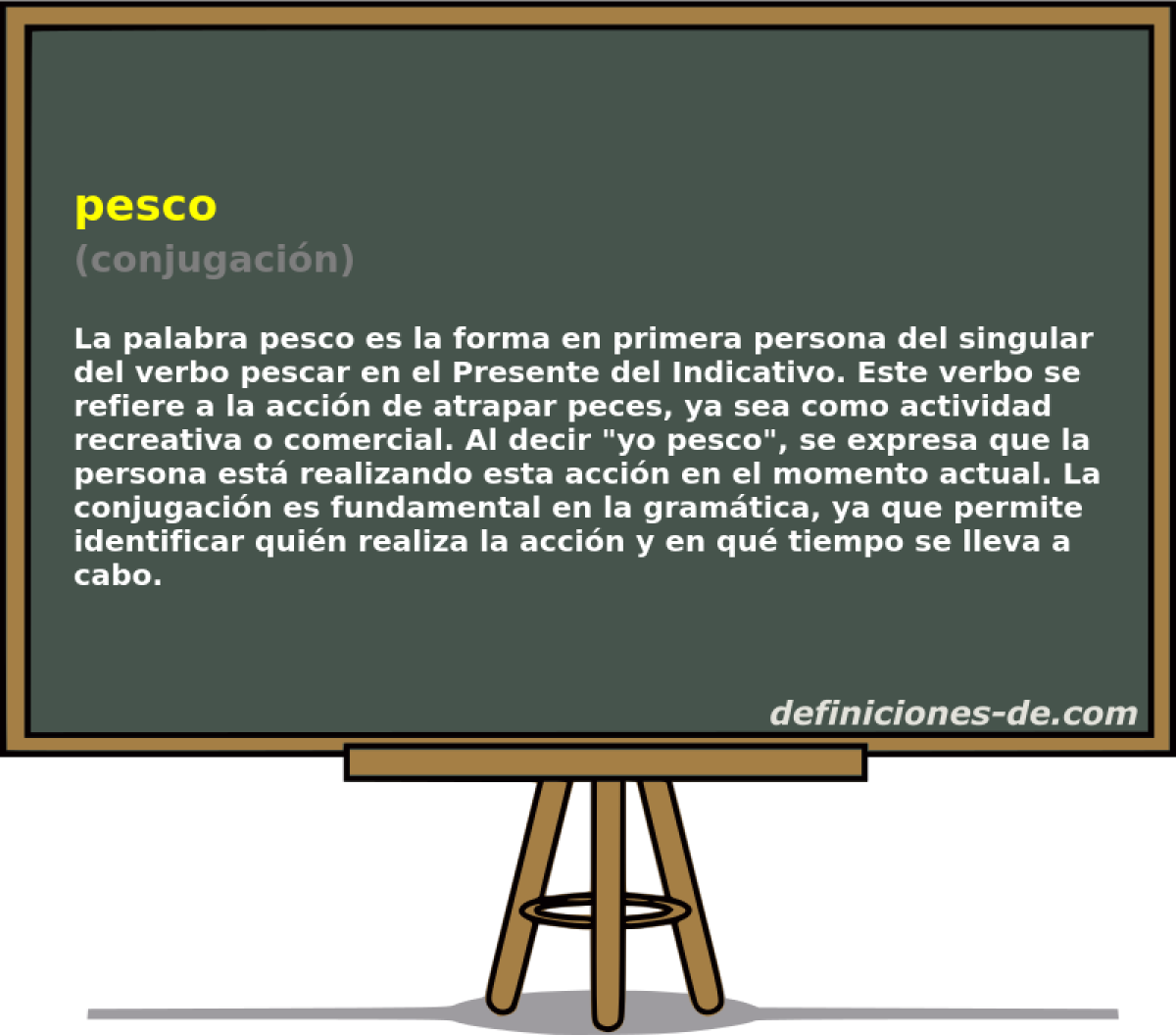 pesco (conjugación)