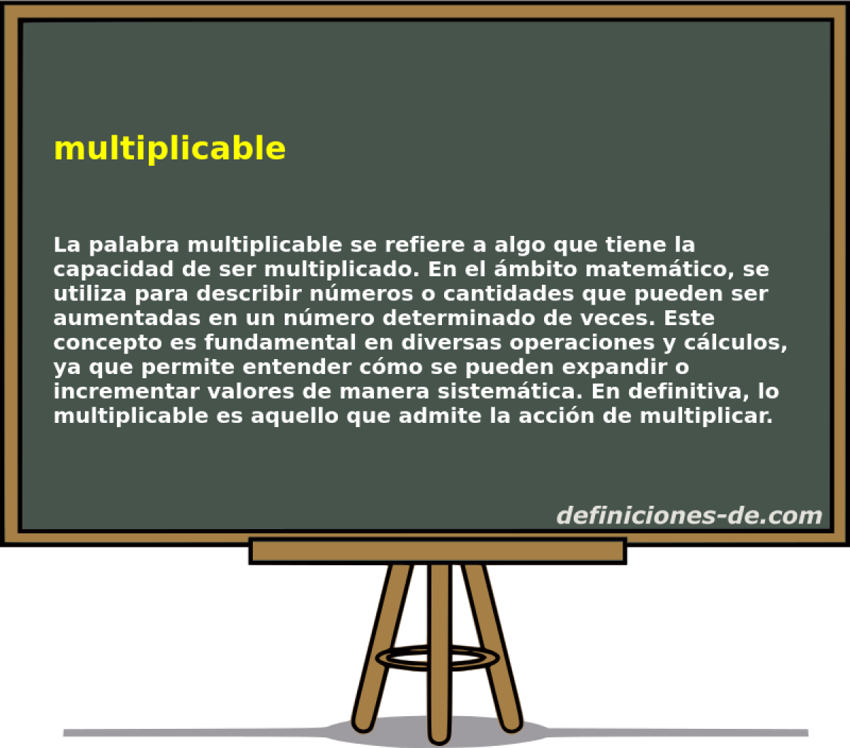 multiplicable 