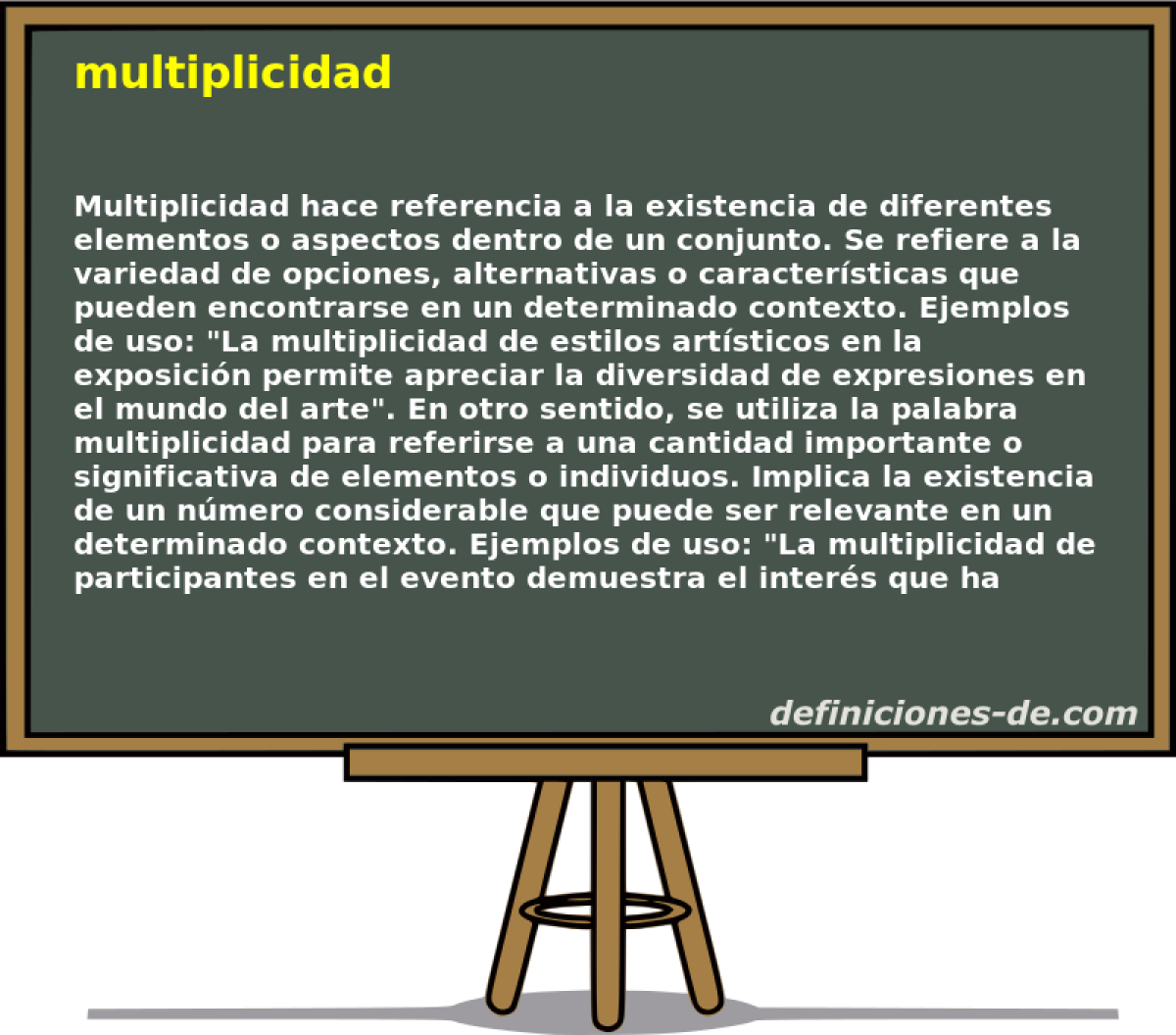 multiplicidad 