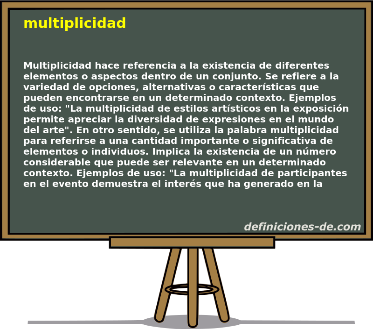 multiplicidad 