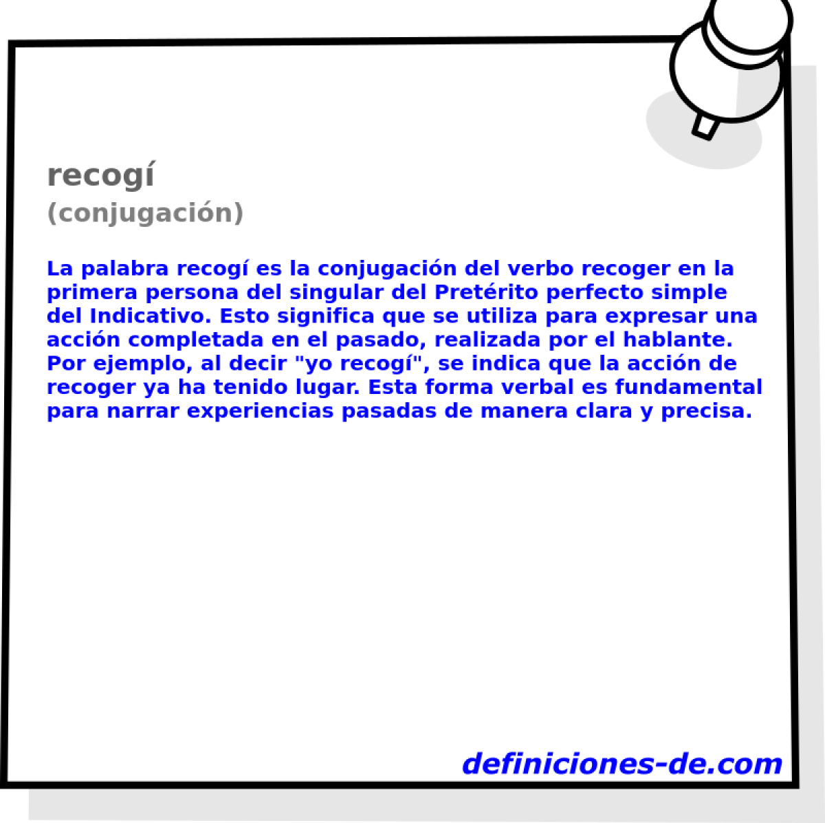 recog� (conjugaci�n)