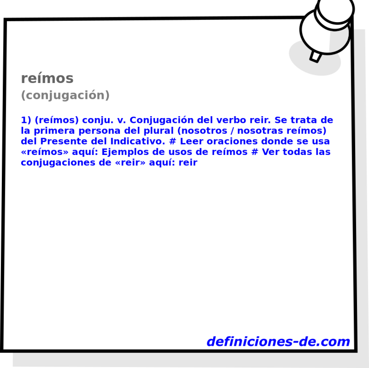 remos (conjugacin)