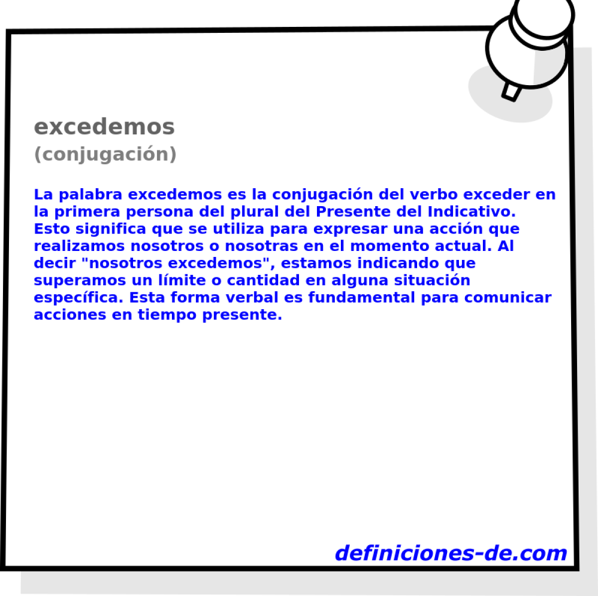excedemos (conjugaci�n)